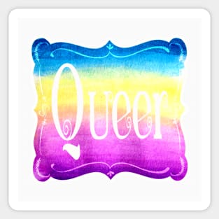 Rainbow Queer Sticker